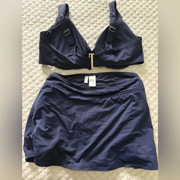 Anne Cole Navy Bikini Set - Picture 3 of 3